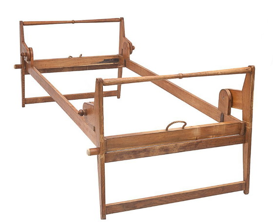 Image 1 of Antikes faltbares Daybed von Guillerme und Chambron