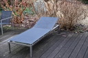 2 lettini prendisole Tribu Natal in acciaio inox