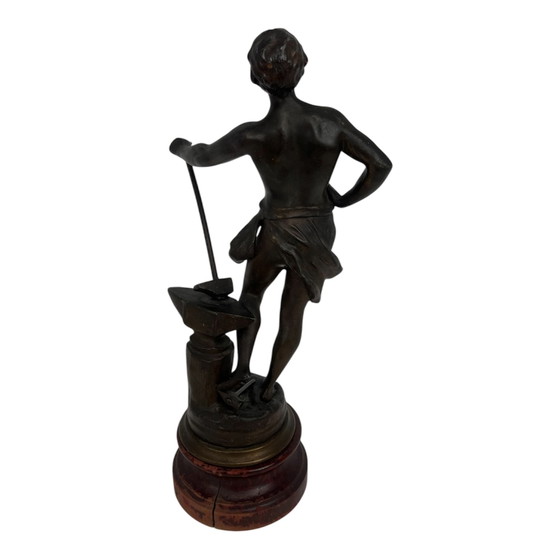 Image 1 of Skulptur von Auguste Moreau - L'Artisan de la Paix.