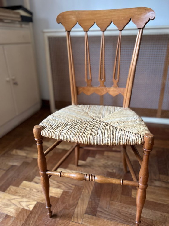 Image 1 of Pair of Chiavari chairs