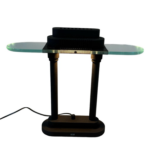 Robert Sonneman - SMC Boxford - Lampe de bureau vintage de style Memphis