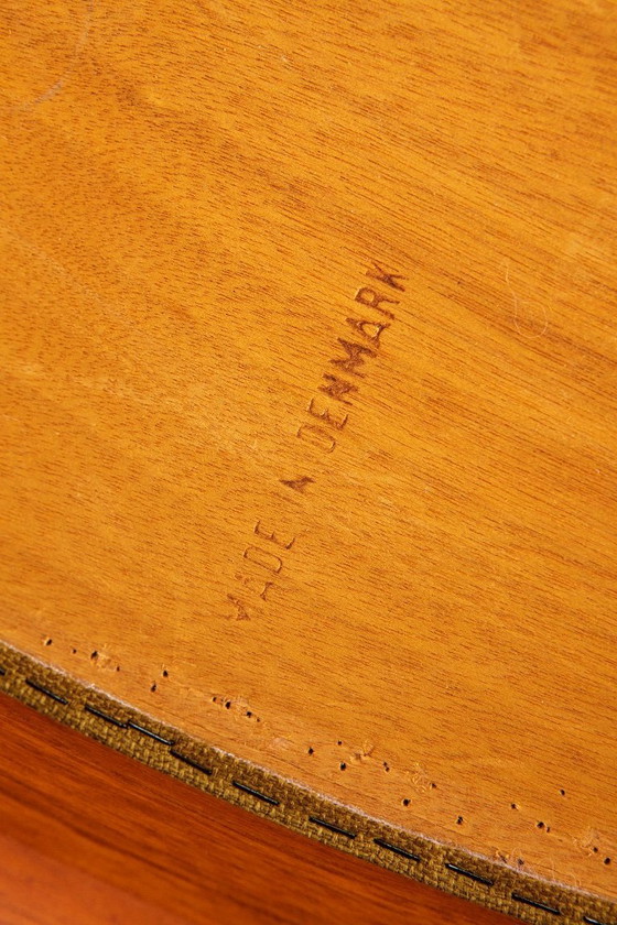 Image 1 of Set aus 8 Niels Koefoed „Ole“ Esszimmerstühlen, dänisches Teakholz, 1970er Jahre, Mid-Century Modern, restaurierte Stühle