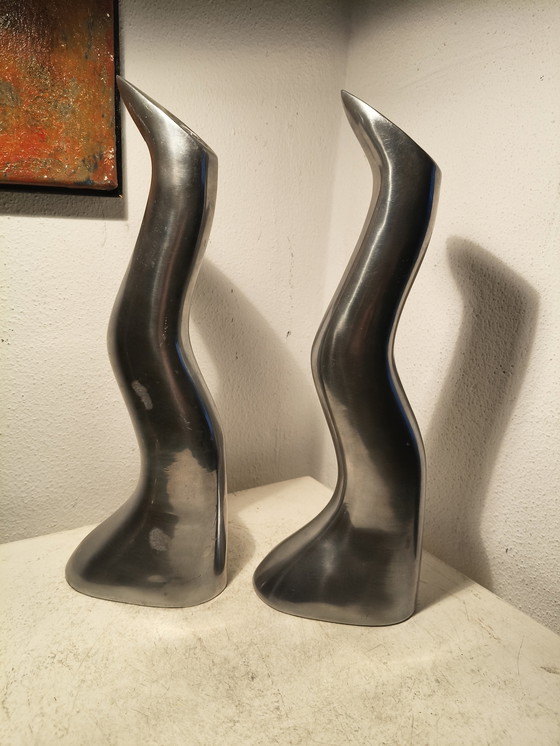 Image 1 of Candelieri vintage a zigzag Anatomy di Anna Eferlund per Ikea