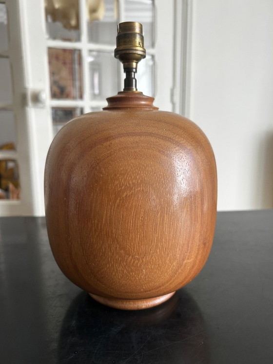 Houten lamp uit de jaren 60 – Tafellampen, Wood (photo 7 of 11)