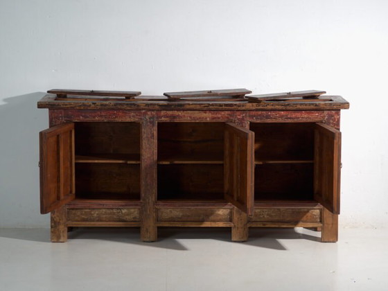 Credenza antica in legno di olmo – Cina, circa 1900 – Credenze, Iron (photo 37 of 40)
