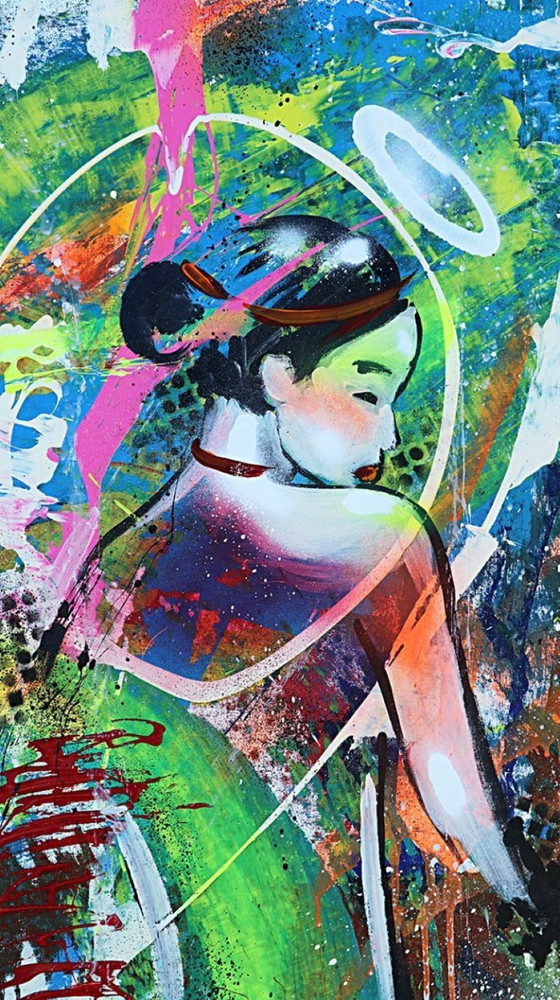 YOUTHONE - Suspended Grace XXL - Artist's Canvas – Paintings & Drawings (photo 2 of 16)