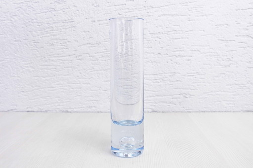 Vintage Blue Glass Vase