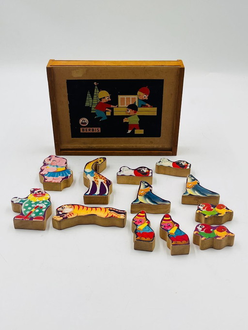 Boite de jeu en bois pour enfants