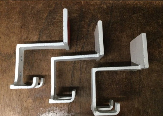 Image 1 of Vintage retro space age coat hooks