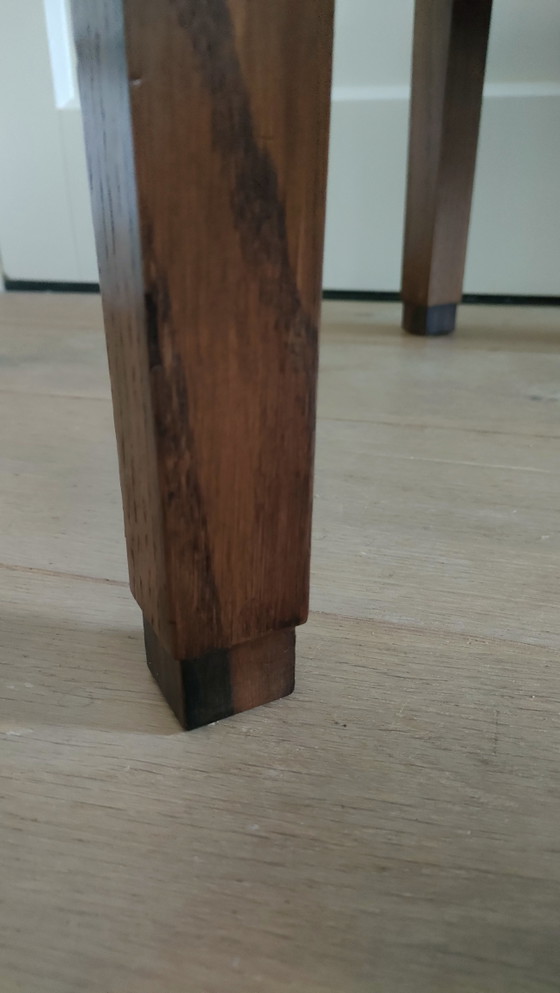 Image 1 of Grande table basse Art Déco, style École d'Amsterdam, années 1930