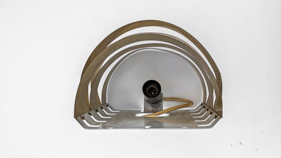 Image 1 of Applique scultorea in ottone – Werner Schou per Coronell Elektro