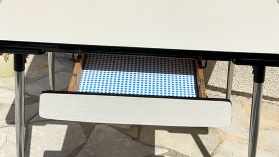 Image 1 of Vintage Formica Desk