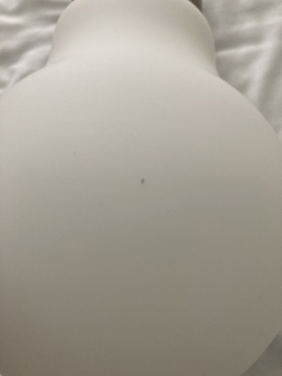 Image 1 of Giant opal glass pendant light by Agemob International, vintage 80s