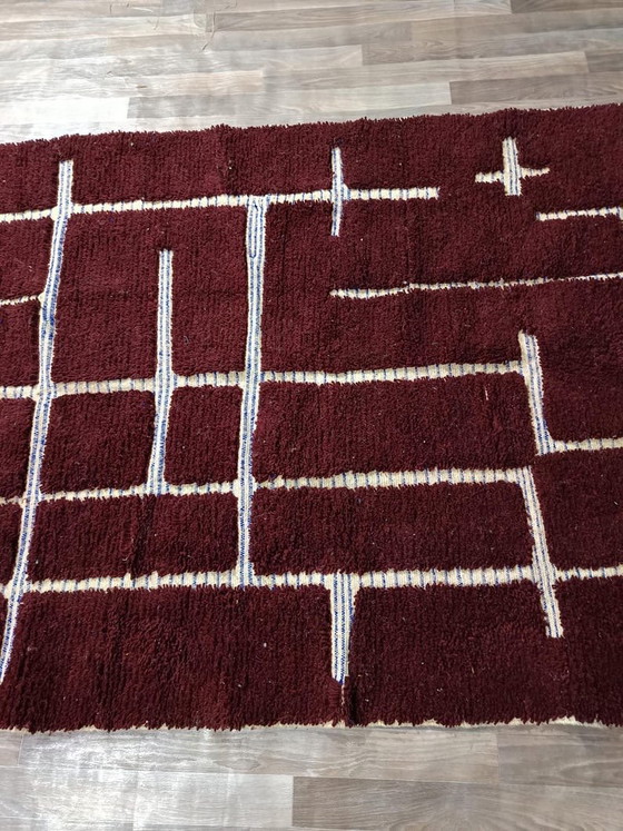 Image 1 of Alfombra bereber tradicional hecha a mano, 150/250 cm.