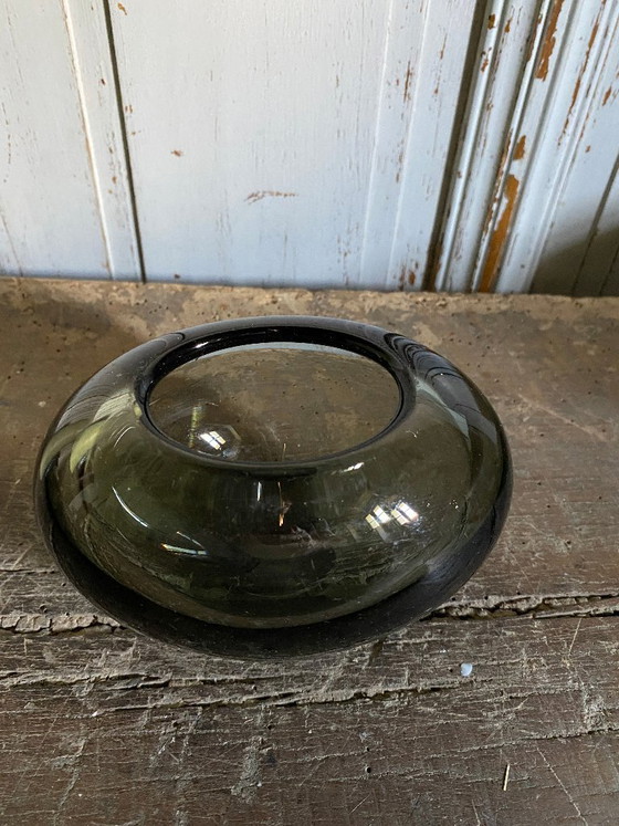Danish Holmegaard Blown Glass Vase (photo 9 of 9)