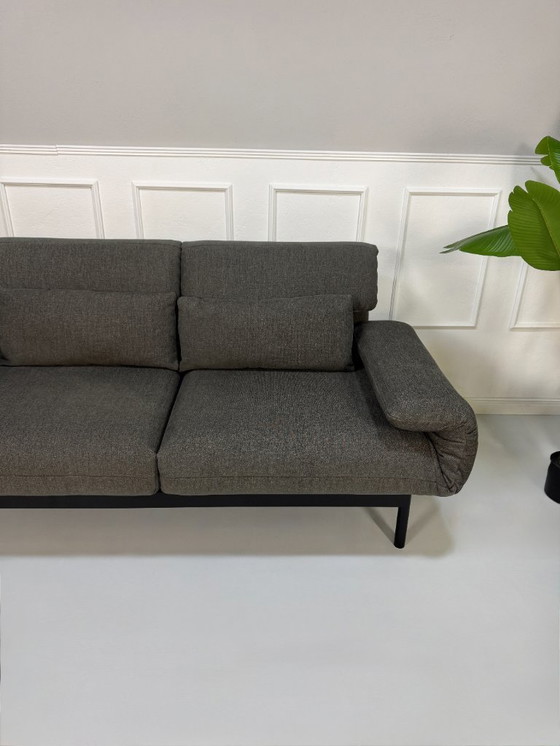 Image 1 of Rolf Benz Plura 380 Multifunctional Fabric Grey Sofa