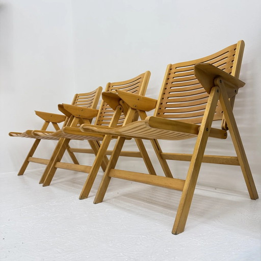 1 von 3 Niko Kralj Rex Klappstuhl Mid-century, 1950er Jahre