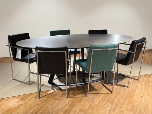 Dash et Point et set – Harvink, eetkamerstoelen, Textile, Plastic