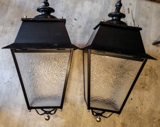 Pair of Very Large Lanterns