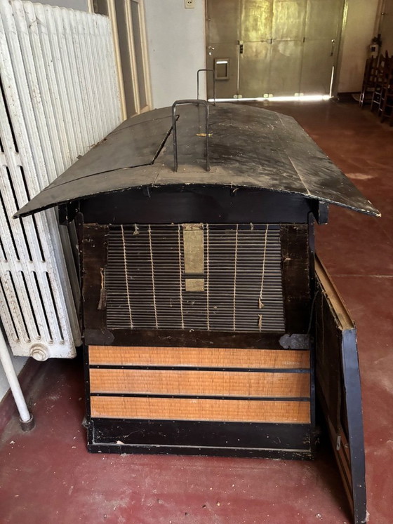 Image 1 of Japonés kago authentiek zonder balk edo/showa periode