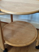 JENS QUISTGAARD ​​Serving Trolley – Mid-Century Vintage Lazy Susan (Dansk Design / Nissen)