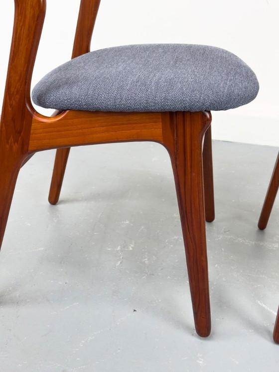Teak Dining Chairs by Erik Buch for Chr. Christensens Møbelfabrik, 1960s, Set of 6 – Wood (photo 19 of 24)