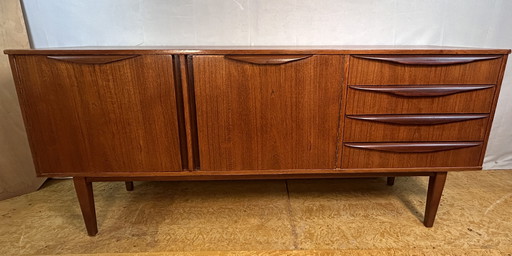Mid Century Retro Vintage Sideboard en teck par Portwood - 1960s British Craftsmanship with Danish Influence