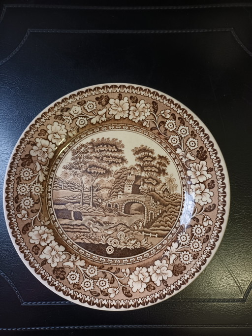 Petrus Regout breakfast plates.