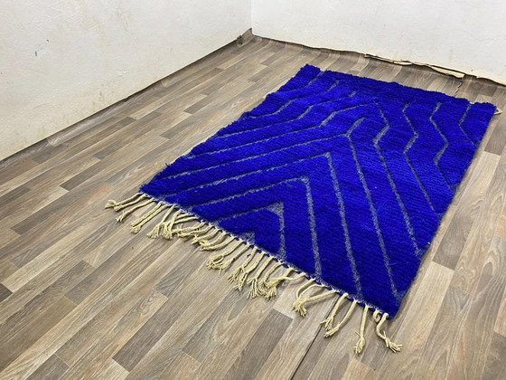 Due tappeti berberi in lana naturale fatti a mano tradizionali misura 2 (200/300) cm – Alberto Bazzani, Wool (photo 4 of 11)