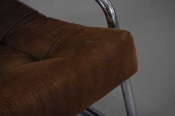 Image 1 of Fauteuil en sofa set uit het midden van de 20e eeuw, ontworpen door Gillis Lundgren, Ikea Zweden, jaren 70.