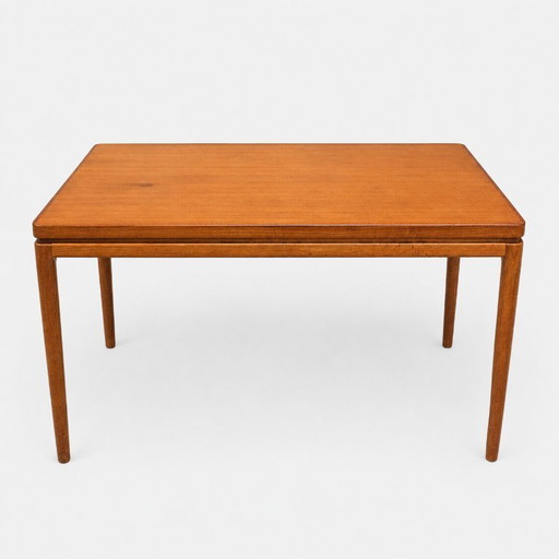 Ausziehbarer Vintage-Esstisch aus Teakholz – skandinavisches Design