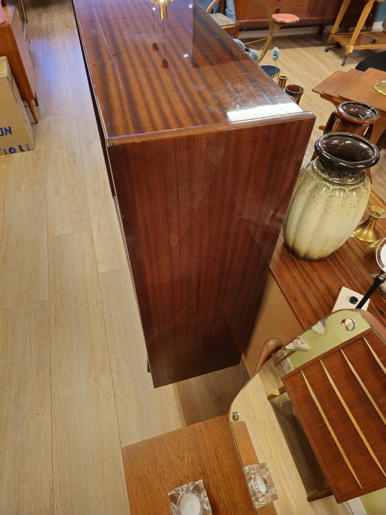 Image 1 of Vetrina vintage con ripiani in vetro