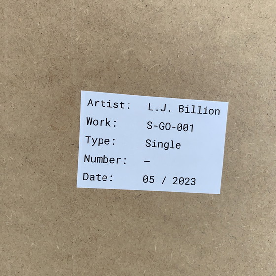 Image 1 of Oggetto da parete S-GO-001 di LJ Billion