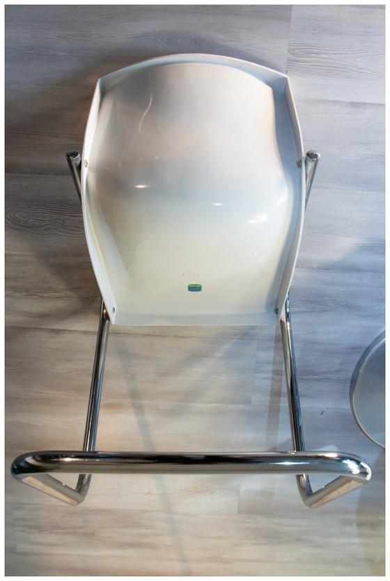 Image 1 of Sedia Space Age, anni '70, GAUTIER, cromata e resina