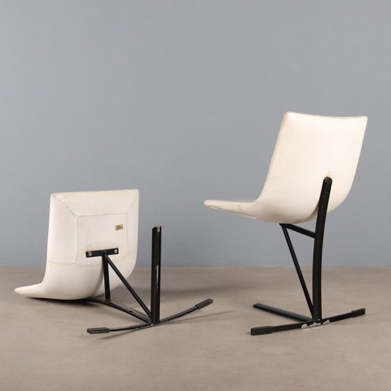 Image 1 of Saporiti-stoelen uit de jaren 60
