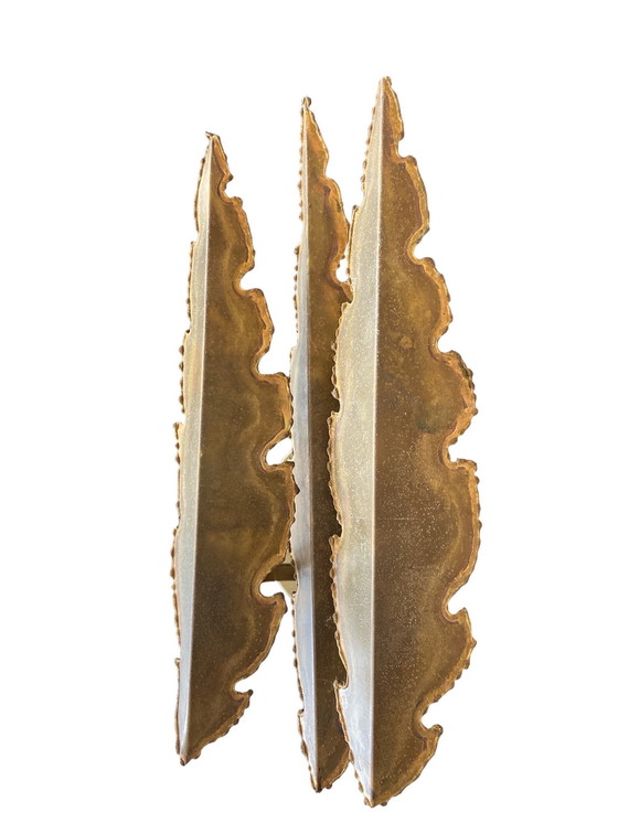 Image 1 of Wandleuchte aus Messing von Svend Aage Holm Sorensen 1960, Dänemark