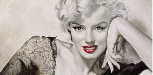 Portrait Marilyn Monroe by Frank Ritter