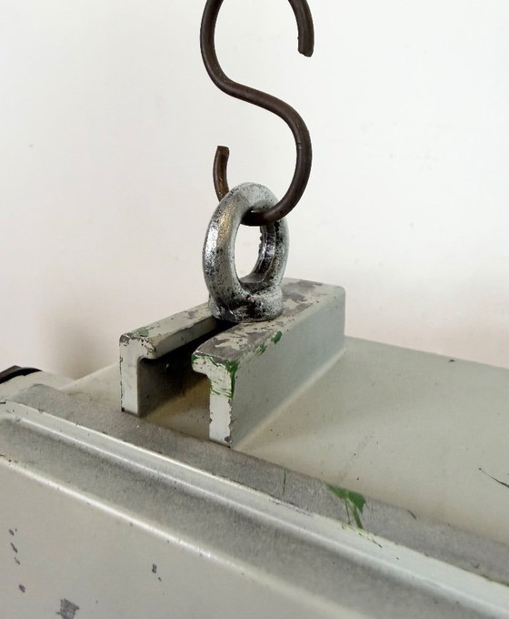 Image 1 of Lampada tubolare grigia industriale di Elektrosvit, anni '70