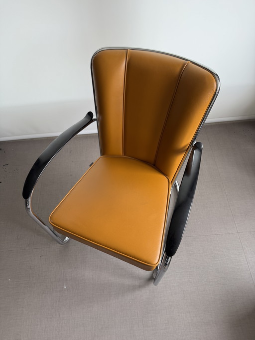 1x Chair Gispen Dutch Original 412S