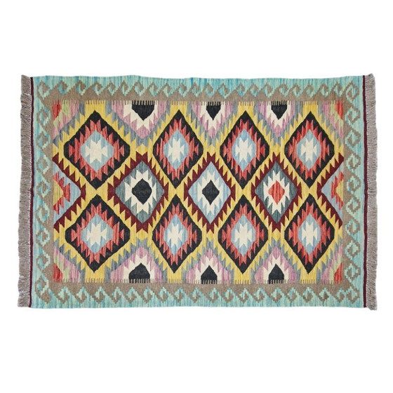 Kilim Maimana de lana – Tejido a mano – Estilo tradicional afgano – 178 x 127 cm – Alfombras, Wool (photo 4 of 5)