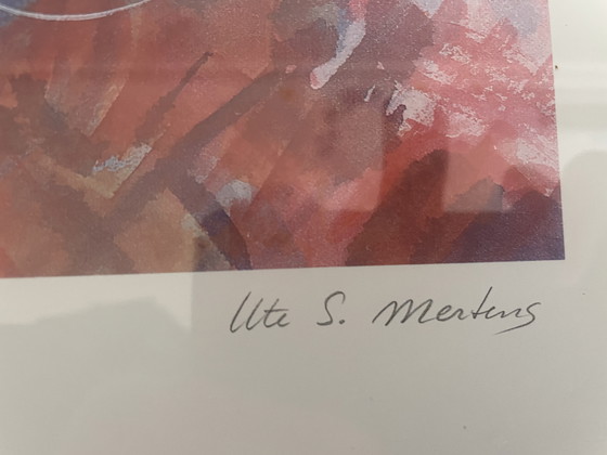 Image 1 of Ute S Mertens 2 riproduzioni di acquerelli