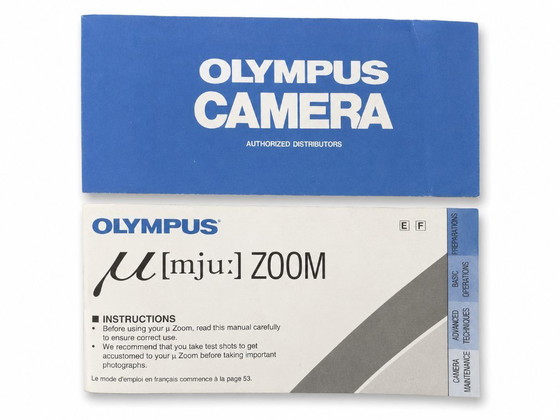 Image 1 of Olympus μ[mju:] 35-70mm zoom analog camera