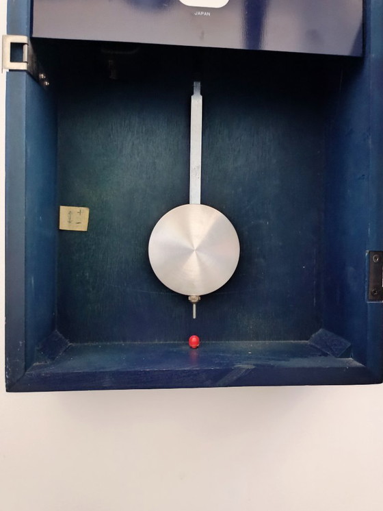 Image 1 of Space Age pendulum wall clock by Rhytm, 1970s
