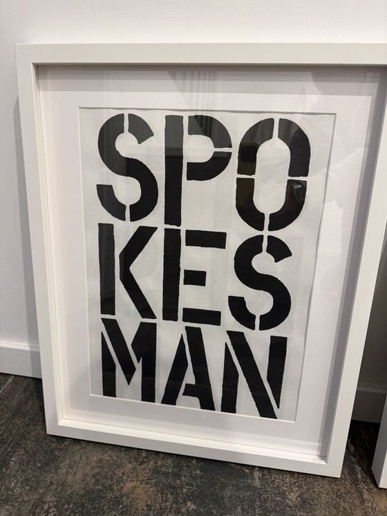 Image 1 of CHRISTOPHER WOOL GIRARD SEBASTIEN LITHOGRAPHY STREEART KAWS INVADER OBEY Set2