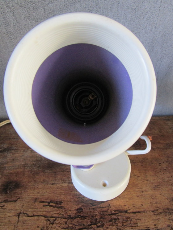 Image 1 of Magnifique spot mural vintage 70s violet clair