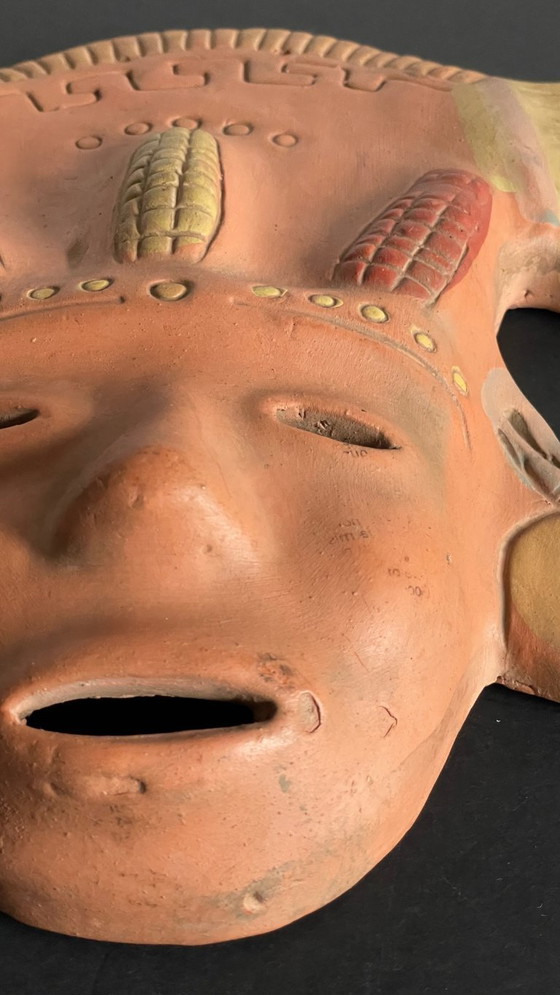 Image 1 of Vintage Mexicaans volkskunstmasker