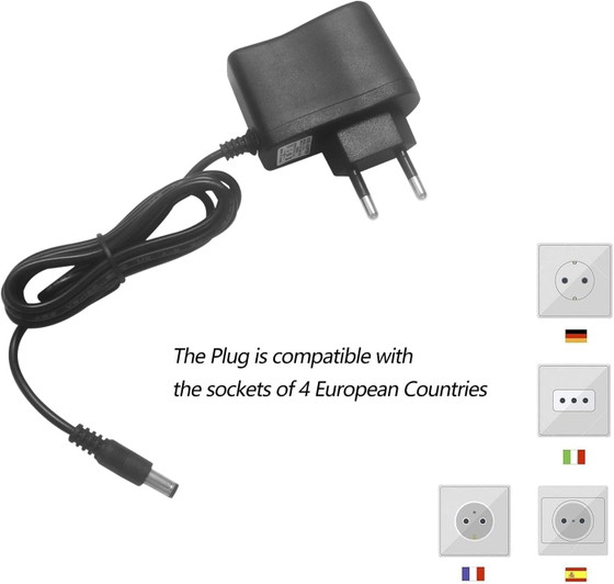 Set of 2 white 4W adjustable LED Wall lights, Dimmable, 3000K to 6000K, Touch control, Aluminium, Plastic (photo 3 of 15)