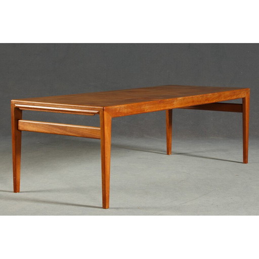 Table basse vintage en teck par Johannes Andersen, Danemark 1960