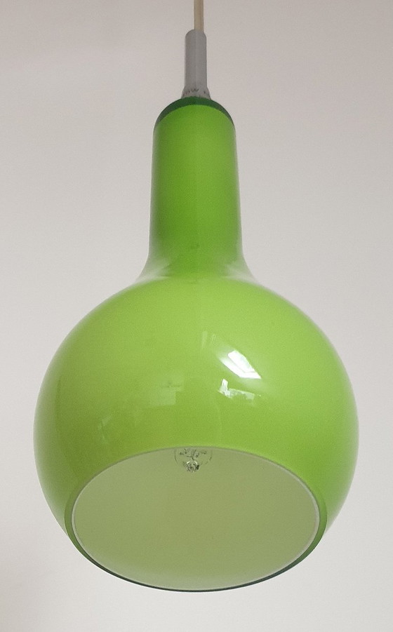 Image 1 of Nordlux - Diseño danés - 2 lámparas colgantes de cristal opalino