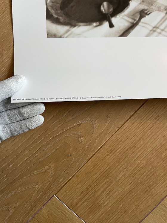 Image 1 of Robert Doisneau (1912-1944), Les Pains de Picasso, Vallauris 1952, Copyright Robert Doisneau/ Gamma Rapho, Uitgeverij Picasso/VG